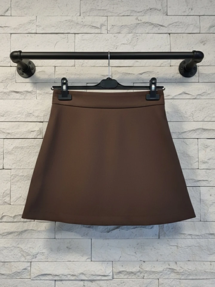 Karol Kahverengi Şort Etek