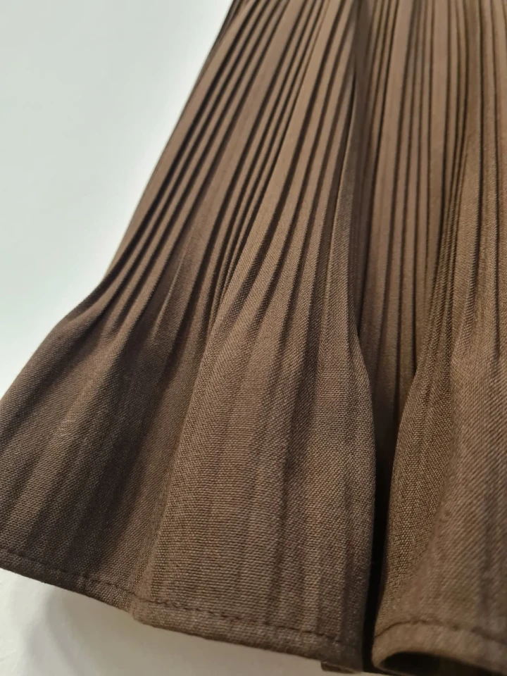 Pileli Mini Şort Etek