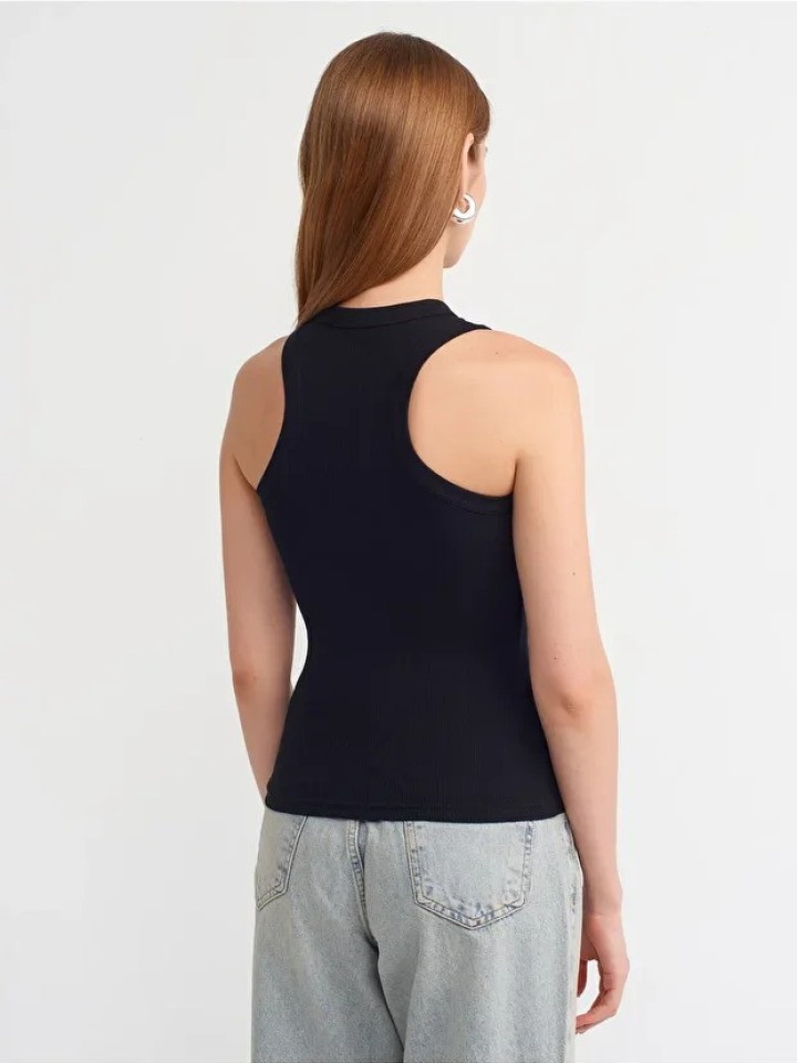 Dilvin 20842 Halter Yaka Fitilli Atlet