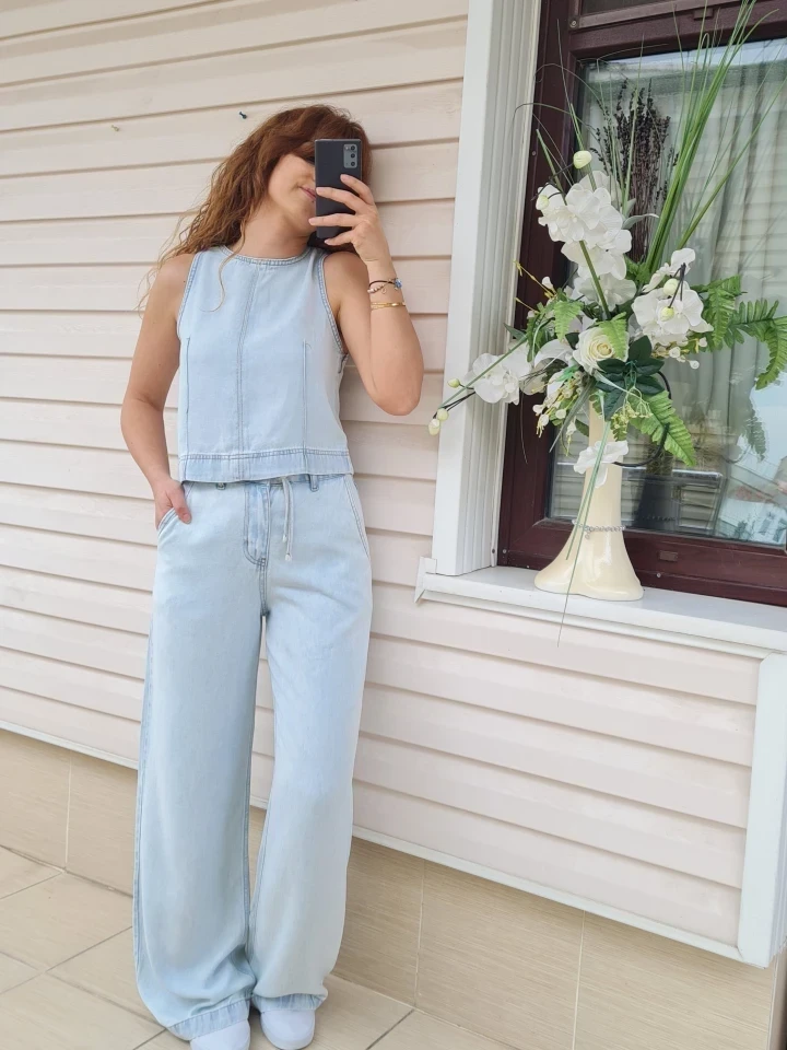 Tensel Denim Takım