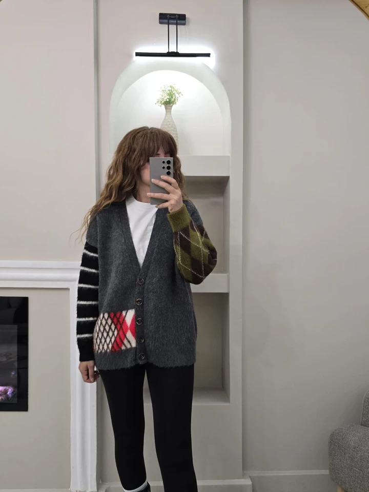 Antrasit TWS Model Triko Hırks