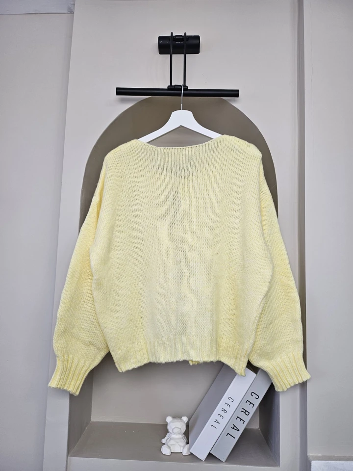 Önü Bağlamalı Laura Hırka