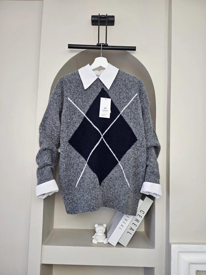 BAKLAVA DESEN İRİS TRİKO