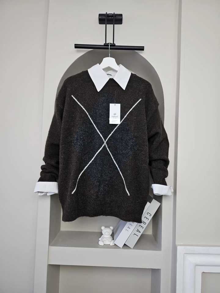 BAKLAVA DESEN İRİS TRİKO