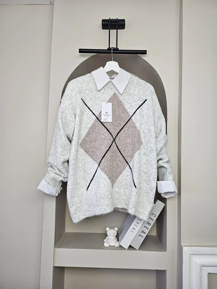 BAKLAVA DESEN İRİS TRİKO