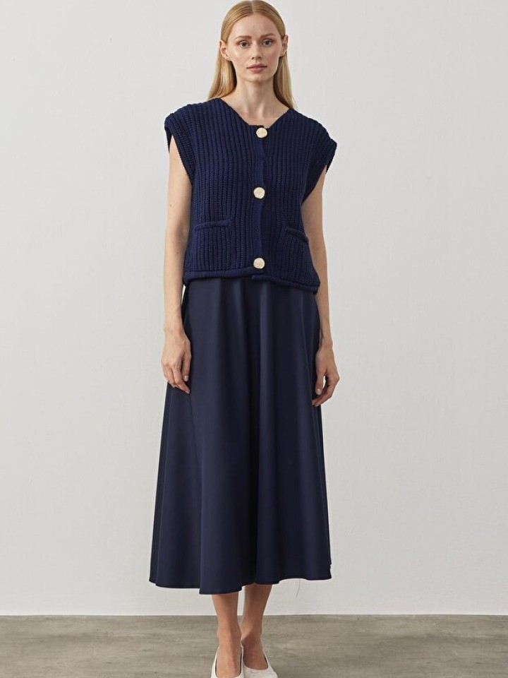 Telablanka Riley Dore Düğmeli Örme Süveter