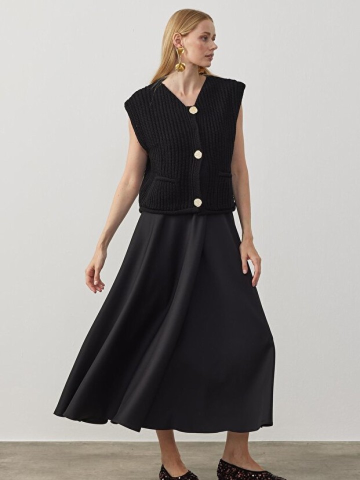 Telablanka Riley Dore Düğmeli Örme Süveter