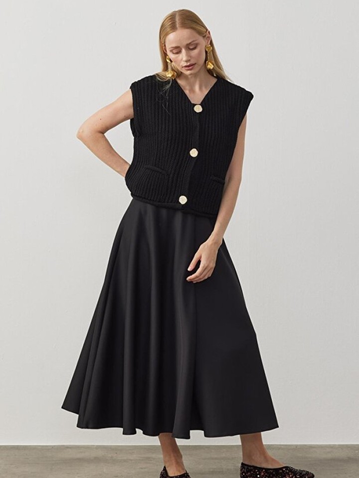 Telablanka Riley Dore Düğmeli Örme Süveter