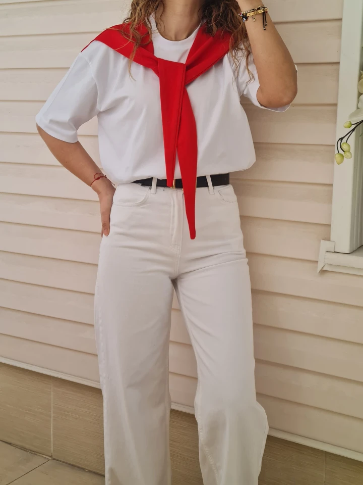 Kendinden Bağlamalı Tişört