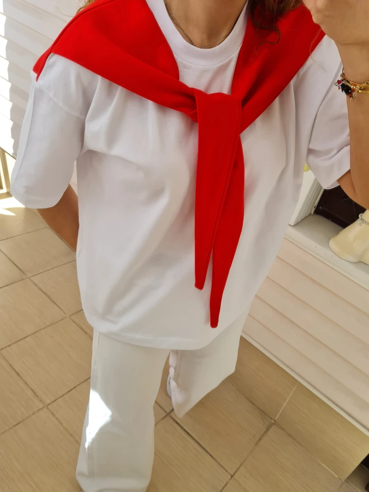 Kendinden Bağlamalı Tişört