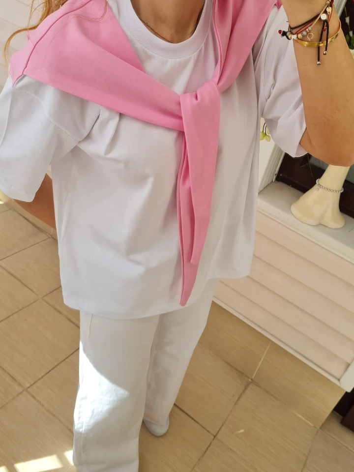 Kendinden Bağlamalı Tişört