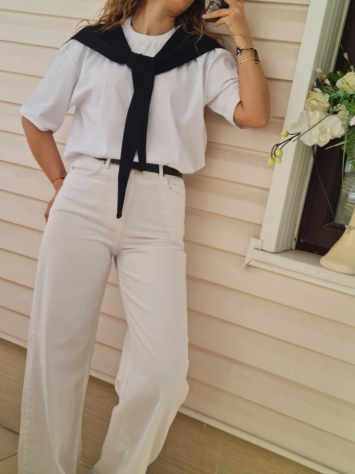 Kendinden Bağlamalı Tişört