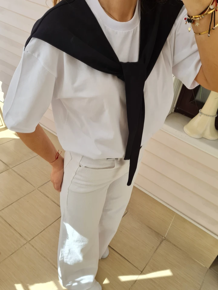 Kendinden Bağlamalı Tişört