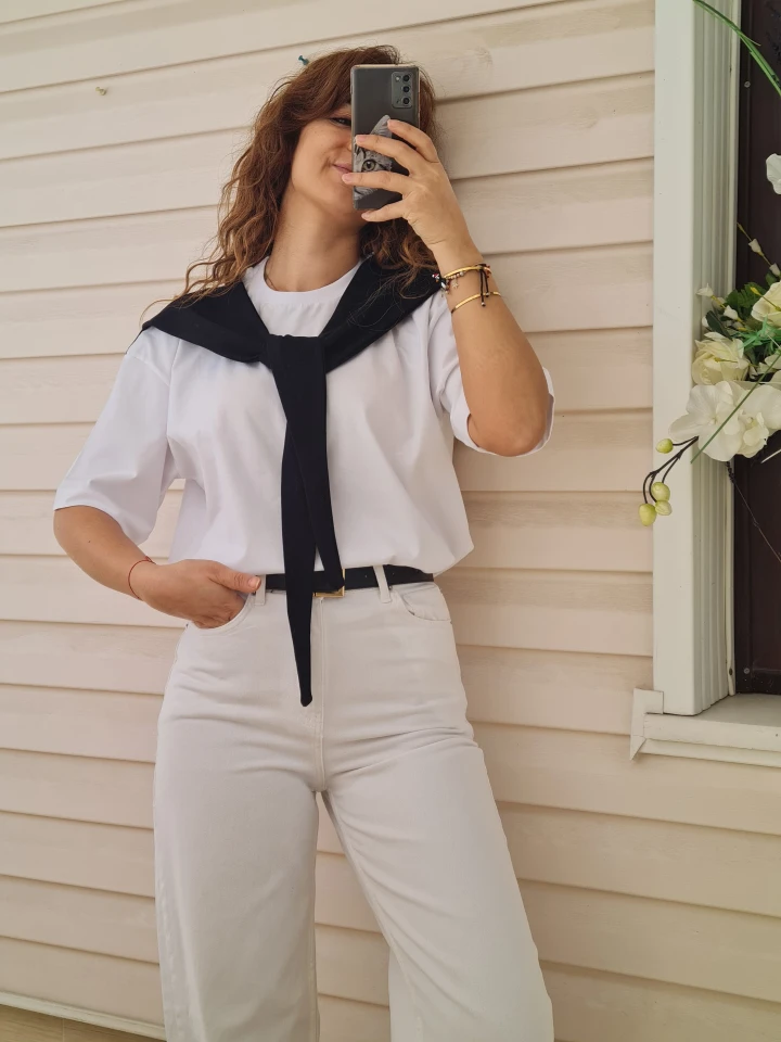 Kendinden Bağlamalı Tişört